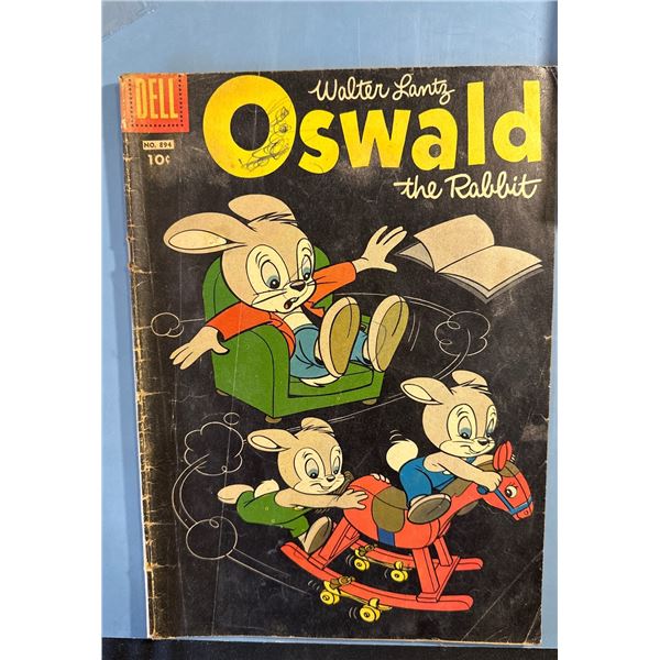 1958 Dell Four Color Comics #894 Walter Lantz Oswald the Rabbit