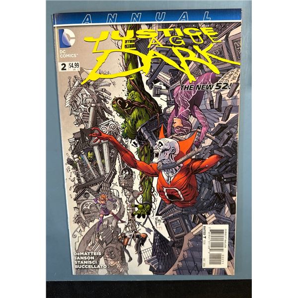 Justice League Dark Annual #2 The New 52! DC Comics (2014) Constantine Ad