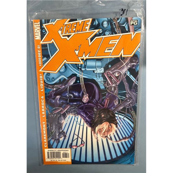 X-Treme X-Men #6 (2001) Marvel Comics - Claremont & Larroca, Direct Edition