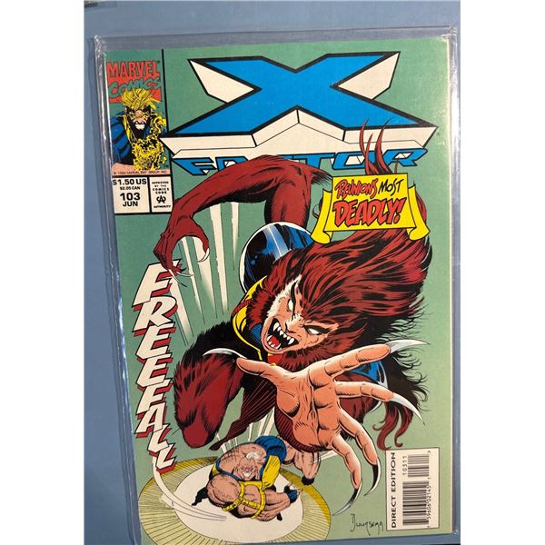 X-Factor #103 "Reunions Most Deadly!" (Marvel Comics, June 1994)