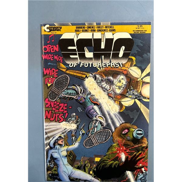 Echo of Futurepast #9 (Continuity Graphic, 1986) Comic - Final Issue