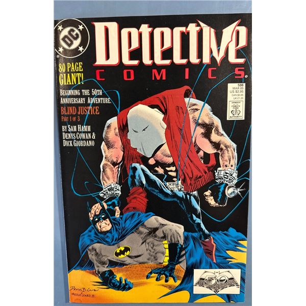 Detective Comics #598 (1989) 80-Page Giant Blind Justice Pt. 1 DC Comics