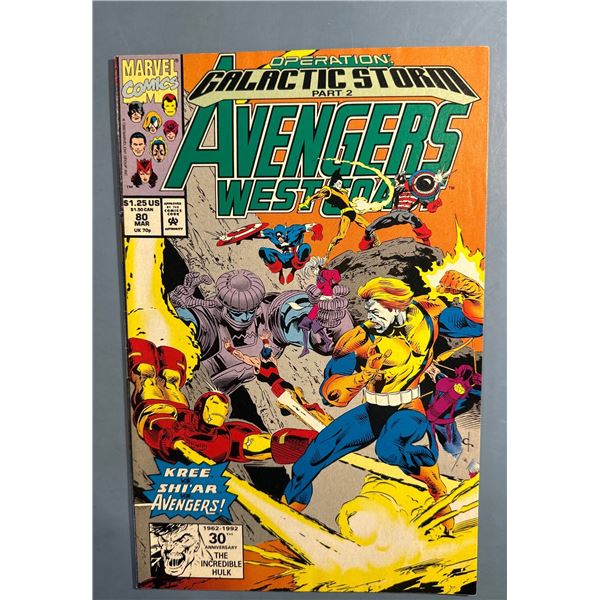 Avengers West Coast #80 (Marvel, 1992) Operation: Galactic Storm Part 2