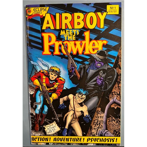 Airboy Meets The Prowler #1 (Eclipse Comics, 1987) Copper Age Comic