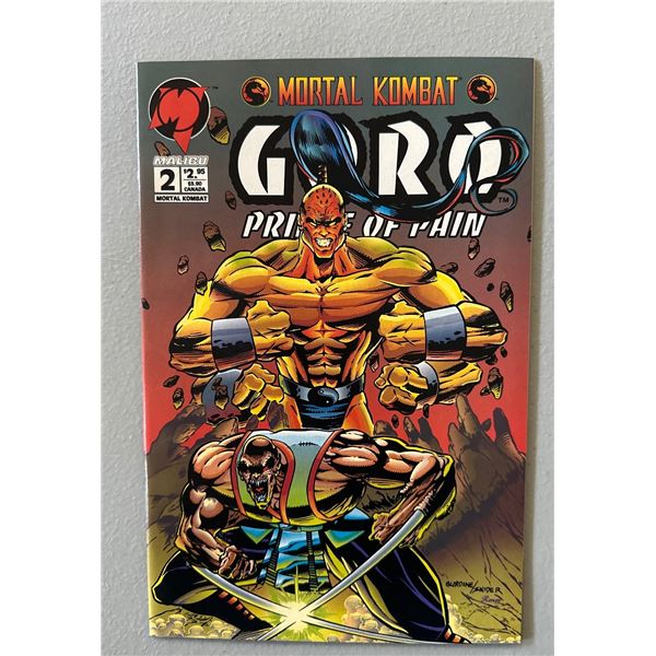 Mortal Kombat Goro Prince of Pain #2 Comic Book (Malibu Comics, 1994)