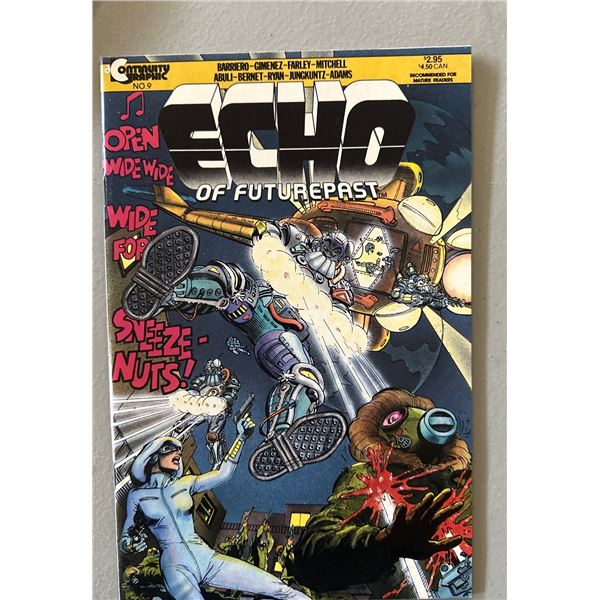 Echo of Futurepast #9 (Continuity Comics, 1986) Mature Readers