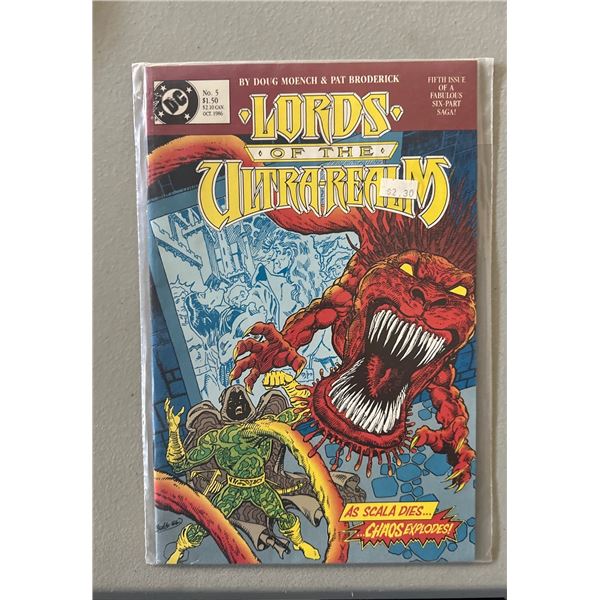 Lords of the Ultra-Realm #5 (DC Comics, 1986) By Doug Moench & Pat Broderick