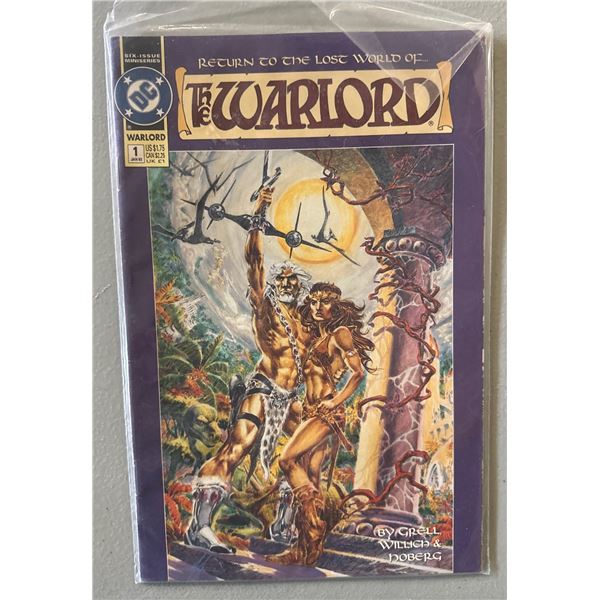 The Warlord #1 (DC, 1990) Six-Issue Miniseries Return to the Lost World