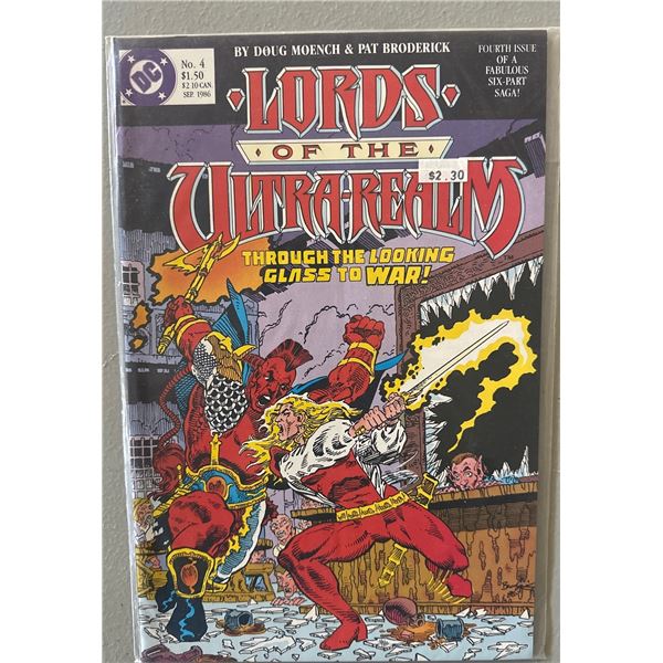 Lords of the Ultra-Realm #4 (DC Comics, 1986) Doug Moench Pat Broderick