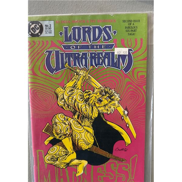 Lords of the Ultra-Realm #2 (DC Comics, 1986) Moench & Broderick