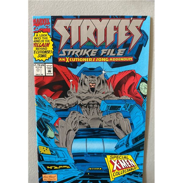 Stryfe's Strike File #1 (Marvel, 1993) An X-Cutioner's Song Addendum