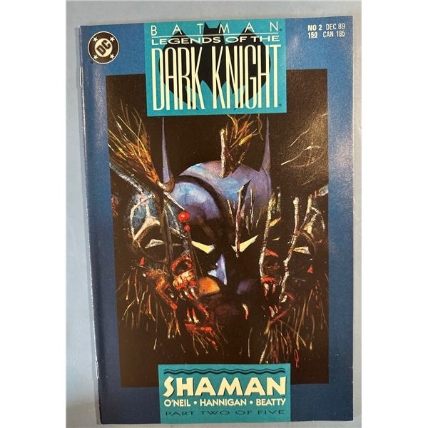 Batman: Legends of the Dark Knight #2 (Dec 1989, DC) - Shaman Part 2