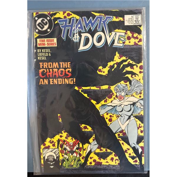 Hawk & Dove #5 (1988) DC Comics 5-Issue Mini-Series - Kesel & Liefeld