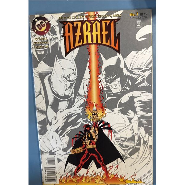 Azrael #1 (DC Comics, 1995) Direct Sales - Out of the Batman Legend, Rises
