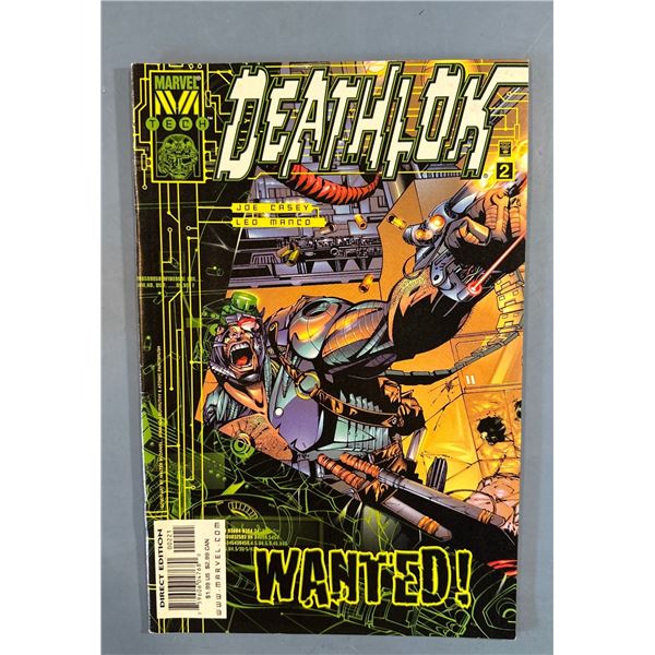Marvel Tech Deathlok #2 Comic Book (1999) - Joe Casey & Leo Manco