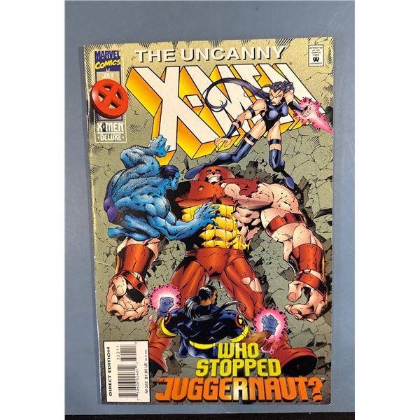 Uncanny X-Men #322 (Marvel, 1995) Direct Edition - Who Stopped Juggernaut?