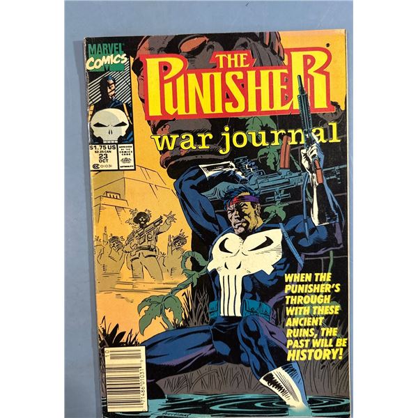 The Punisher War Journal #23 (Marvel, 1989) Acts of Vengeance Jim Lee