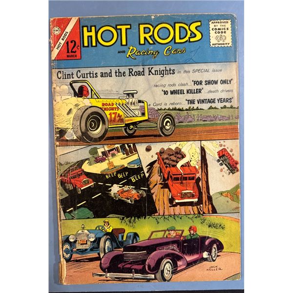 Hot Rods and Racing Cars #62 (Charlton Comics, 1964) Clint Curtis
