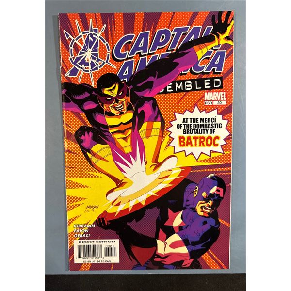 Captain America (2004) #30 Direct Edition Kirkman Eaton Geraci Marvel
