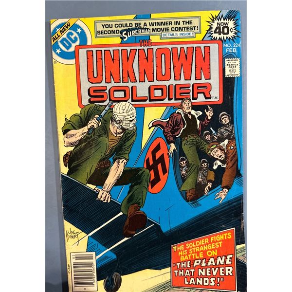 The Unknown Soldier #224 (DC Comics, Feb. 1979) Joe Kubert Art, Lego Ad