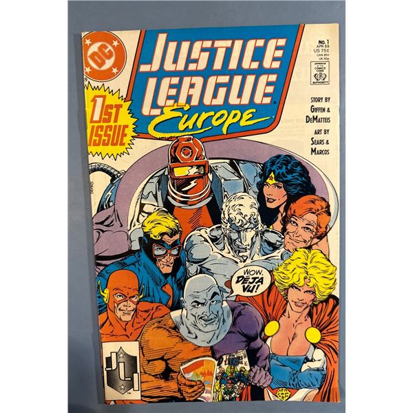 Justice League Europe #1 (DC, 1989) 1st Issue Comic - Giffen & DeMatteis