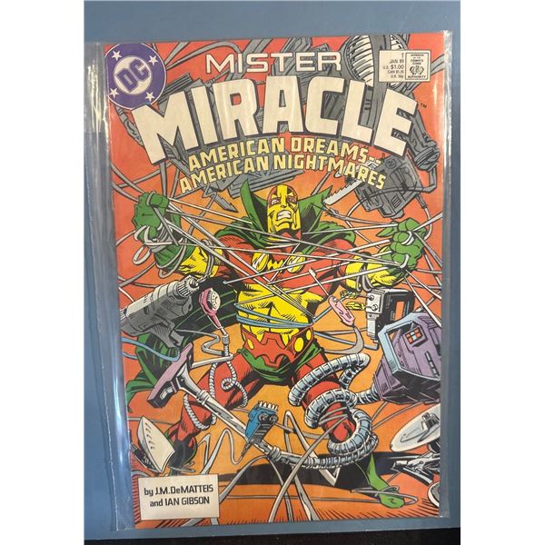 Mister Miracle #1 (1989) DC Comics - American Dreams American Nightmares