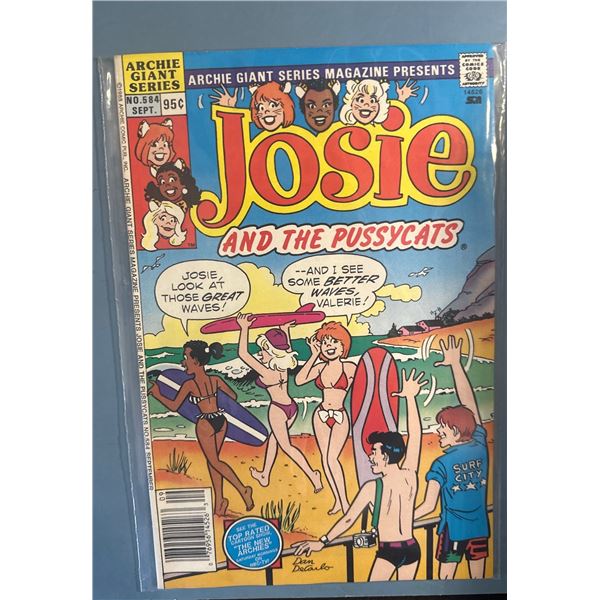 Josie and the Pussycats #584 (Archie, 1988) Archie Giant Series Magazine