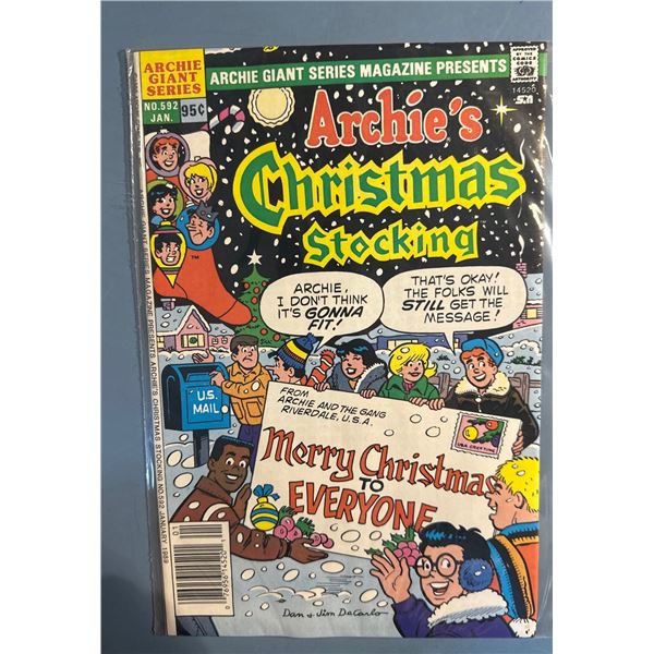 Archie's Christmas Stocking #592 (Jan 1989) Archie Giant Series Magazine