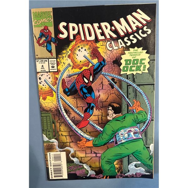 Spider-Man Classics #4 (07/94) Marvel Comics - The Tentacled Terror of Doc Ock!