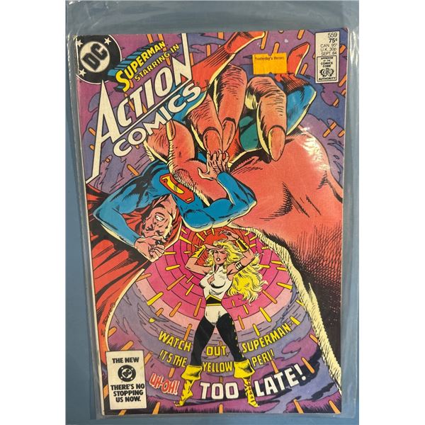 Action Comics #559 (DC, 1984) Superman - The Once and Future Peril!