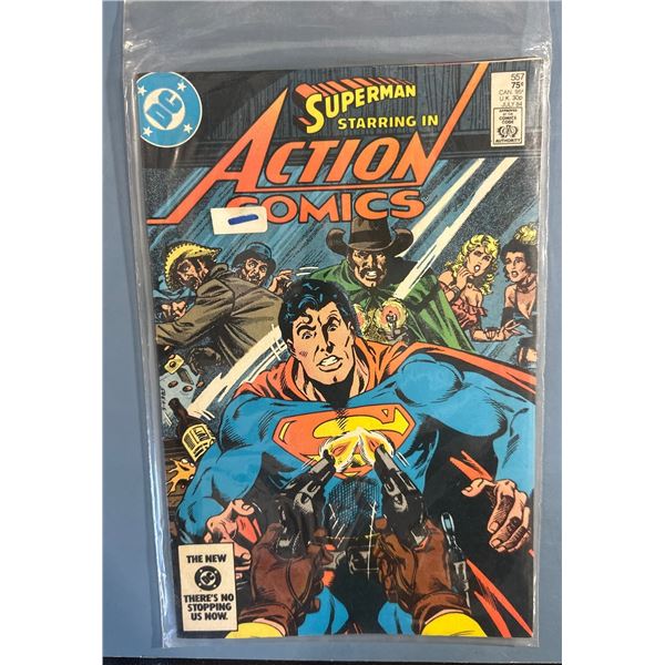 Superman Starring in Action Comics #557 (DC Comics, July 1984)