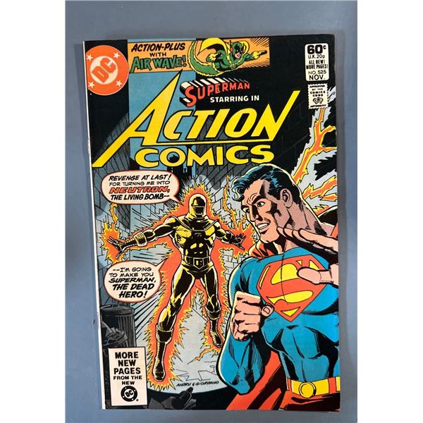 Action Comics #525 (DC, 1981) Superman vs Neutron, Andru & Giordano Art