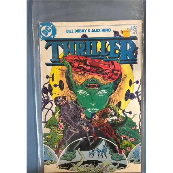 Thriller #9 (DC Comics, 1984) Bill Dubay & Alex NiÃ±o - BurgerTime Ad