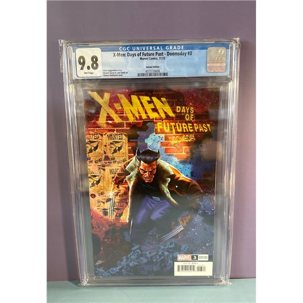 X-Men: Days of Future Past - Doomsday #3 CGC 9.8 Marvel 2023 Variant Ed