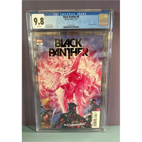 Black Panther #9 (11/22) CGC 9.8 NM/M Alex Ross Cover Marvel Comics