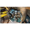 Image 1 : GROUP LOT MAKITA POWER TOOLS. 3 X 18V HAMMER DRILLS MODEL BTD141, LXDT04 WITH BATTERY, DTD152, 1