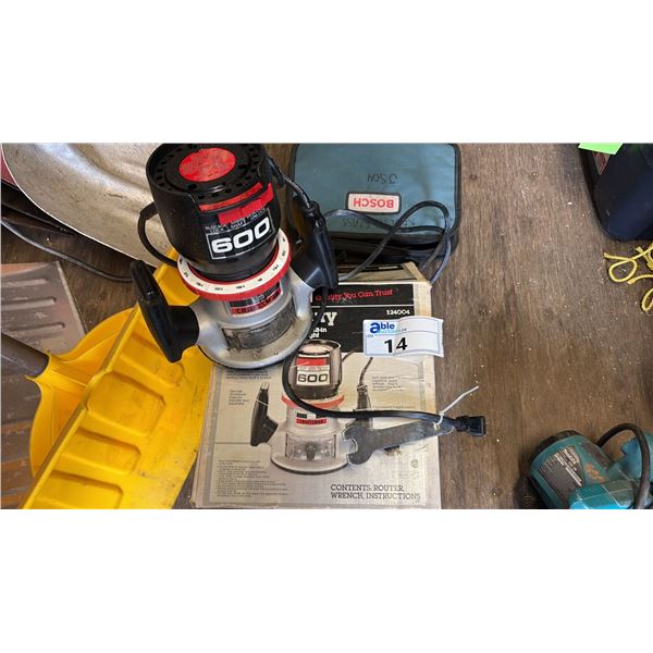 CRAFTSTMAN 600 HEAVY DUTY ROUTER