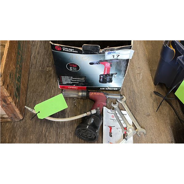 CHICAGO PNEUMATIC CP9883 AIR RIVETER