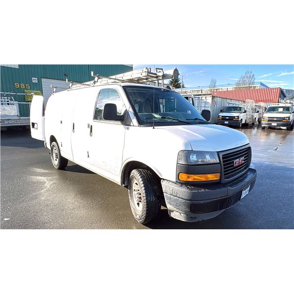 2018 GMC SAVANA 3DR CARGO VAN, WHITE, VIN 1GTW7AFP5J1228443,