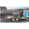 Image 3 : 2015 TUFF TRAILER, FLATDECK TRAILER, BLACK, VIN 1T9CF5B6XFL952094,