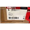 Image 7 : SHELF LOT OF HILTI ACCESSORIES ETC. 2 HEAT GUNS, CHALK LINE, QUARTZ BULBS, OVER 10 FIRE EXTINGUISHER