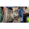 Image 12 : GROUP LOT OF 4 SHELVES. INC TIRE CHAINS, RAIN GEAR, VARIABLE VOLTAGE CONTROL, SHOP HEATER,