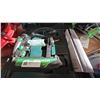 Image 5 : GROUP LOT. BOSCH ROUTER, TRIMMER ROUTER, ELECTRIC HAMMER DRILL WITH BITS, BRAD NAILER, JOBSITE FILE