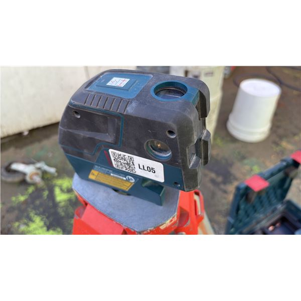 BOSCH LASER LEVEL GCL25 WITH ACCESSORY KIT AND TRIPOD BASE