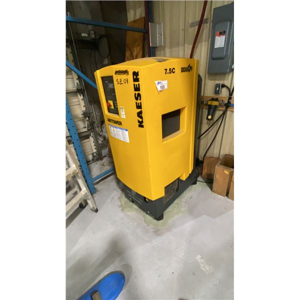 KAESER SIGMA 7.5C AIRTOWER ROTARY SCREW COMPRESSOR WITH BUILT IN DRYER. 230V SINGLE PHASE.
