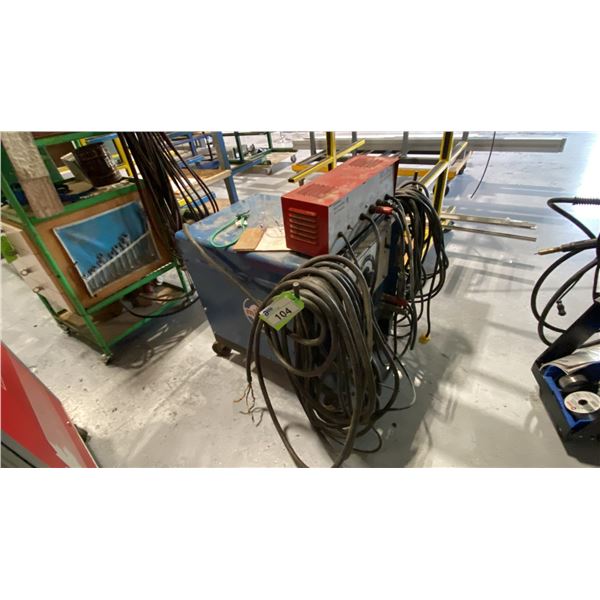 MILLER DIALARC 250-AC DC ARC WELDER.