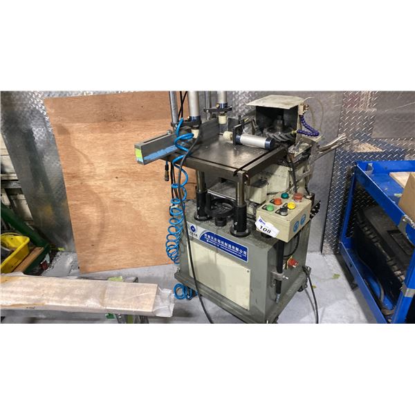 JINAN TIANCHEN ALUMINUM PROFILE MILLING MACHINE. MULTI BLADE. ON WHEELS