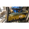 Image 2 : SHOHAM PNEUMATIC MULTI HEAD PUNCH WITH FOOT CONTROL ON CART WITH WHEELS