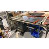 Image 1 : MAGNUM 10" TABLE SAW ON WHEELS. 50" FENCE