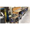 Image 1 : WILTON 6" VICE WITH WORKBENCH AND 17" LONG ANVIL (BENCH IS APPROX 25' LONG)